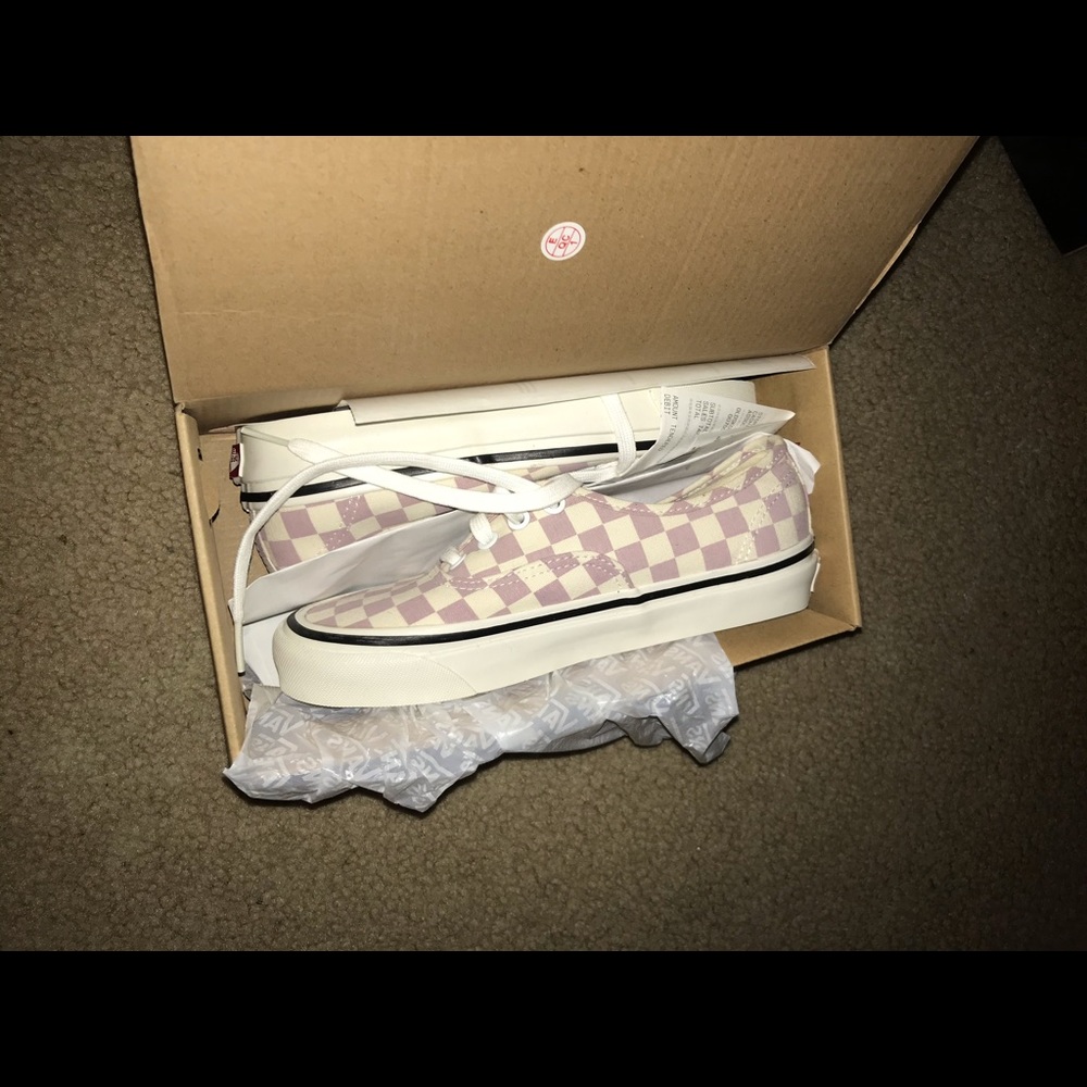 Rose gold vans